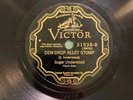 Prewar Jazz 78 Sugar Underwood Victor 21538 Dew-Drop Alley Stomp/Davis Street