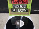 Prince Far I & The Arabs Dub To Africa Lp Vinyl OG 1995 1st UK Press VG+/VG Wax