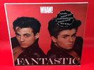 WHAM Fantastic 1983 VINYL LP + INNER Young Guns Bad Boys GEORGE MICHAEL original