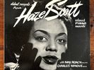 HAZEL SCOTT - Relaxed Piano Moods -DEBUT- Autograph Signed JAZZ LP Max Roach '85