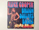 Alice Cooper RARE Vintage 1973 Billion Dollar Babies French Import Pic Sleeve