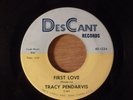 Tracy Pendarvis First Love/I Feel A Teardrop RARE  1962 Teen Rocker Rockabilly