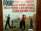 HAMPTON HAWES FOUR  BARNEY KESSEL SHELLY MANNE RED MITCHELL LP  1958 STEREO NM