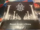 Aryan Blood - Through Struggle Lp Evil Satanic Warmaster White Wolves Kommando
