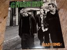 Green Day 2000 Warning Vinyl Album LP, Green Translucent - VGC