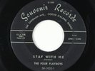 Rockabilly Surf 45 - Johnny Clark & The Four Playboys - Stay With Me - Souvenir