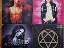 HIM | 4× CLEAR VINYL LP Greatest 666 RAZORBLADE ROMANCE Deep SHADOWS LOVE METAL
