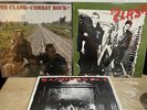 The Clash Self Titled Sandinista  And Combat Rock Bundle Vinly Lot