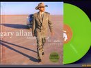 GARY ALLAN Smoke Rings In The Dark LP on GREEN VINYL New SEALED