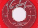 FLOYD JONES: ain't times hard / school days on my mind VEE-JAY 7