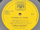 HUMAN INSTINCT Burning Up Years 1970 NZ MARBLE ARCH 1st Press PROG/ROCK rarity