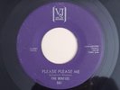 THE BEATLES US 45 VEE JAY VJ 581 PLEASE PLEASE ME / FROM ME TO YOU Purple Label