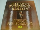 Karajan/Berliner Philharmoniker - 9 Symphonies - Beethoven 8LP's Box 1977 DG