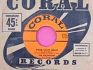 THE ENCHANTERS - True Love Gone - 45 rpm - Coral 61756 - VG++ to Near MInt