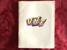 Weird Al Yankovic, UHF movie press kit with magazine and 3d glasses.