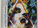 DEF LEPPARD HYSTERIA MERCURY 25PP227 Japan OBI INSERT VINYL LP