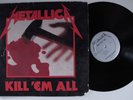 METALLICA Kill 'Em All MEGAFORCE LP original pressing A3/A5 matrix b