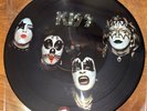 Picture Disc Vinyl LP Kiss + Poster Excellent