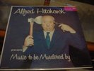 ALFRED HITCHCOCK, MUSIC TO BE MURDERED BY, vg++ 0n IMPERIAL STEREO