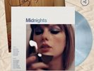 Taylor Swift Midnights Moonstone Blue Vinyl With Hand Signed Photo Insert