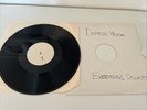 DEPECHE MODE 12Bong3 Promo EVERYTHING COUNTS  1983 WHITE LABEL TEST PRESSING EX