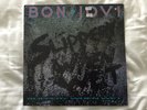 BON JOVI SLIPPERY WHEN WET LP 1986 A1/B1 Lyric Inner FREE UK POSTAGE