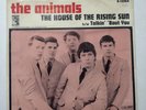 THE ANIMALS House Of The Rising Sun on MGM 60s rock 45 with picture sleeve