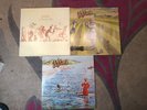Genesis Nursery Cryme, Foxtrot, A Trick Of The Tail Vinyl Albums