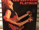 Led Zeppelin Platinum Vinyl Record 2 Albums Waggle Brussels 1980