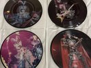 KISS Picture Disc Vinyl Set of  4 x7” Interview with Gene Simmons Paul Stanley