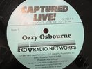 OZZY OSBOURNE - CAPTURED LIVE  RKO Radio Networks CL 3984-A