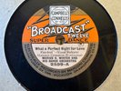 78Rpm Hot Dance, Marius B Winter w Bowlly 'What a Perfect Night for Love' B/Cast