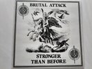BRUTAL ATTACK Stronger Than Before ROCK-O-RAMA LP oi punk skinhead