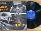 MAX ROACH Deeds, Not Words RIVERSIDE VG+ No Inc.