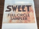 SWEET - FULL CIRCLE Promo 4 x Track Sampler 12” White Vinyl Disc 2024