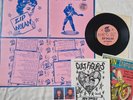 CULT FIGURES - ZIP NOLAN EP  1979 UK RATHER LABEL FOLD OUT SLEEVE + INSERTS PUNK