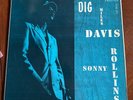 MILES DAVIS FEATURING SONNY ROLLINS DIG LP  Prestige ‎– LP 7012 Excellent