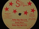 BOBBY MANN Baby Say Yes SONIC 12