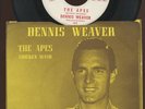 HEAR- Rare Rock 'n Roll Novelty 45 & P/S- Dennis Weaver Gunsmoke- The Apes PROMO