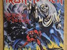 Iron Maiden  The Number Of The Beast  Vintage Vinyl LP Record VG+  80's Metal
