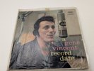 Gene Vincent - A Record Date - 1958 Vinyl LP Album - Capitol T1059  (UK Issue)