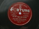 Z25 FORTUNE 807 DOO WOP THE GENE SEALS COMBO FOUR KINGS HURRY BACK TO ME