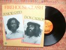 JUNIOR REID & DON CARLOS - FIREHOUSE CLASH ( LP UK 1986 Roots Reggae Ex )
