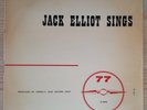 RAMBLIN JACK ELLIOTT / JACK ELLIOTT SINGS [77 Records] 10-inch original RARE