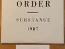 New Order Substance 1987 1st press 2LP rare order form insert Smiths Queen 1986