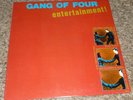 GANG OF FOUR 33 RPM LP ENTERTAINMENT ROCK NEW WAVE ORIG US WB 1980