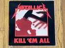 Metallica Kill Em All LP Megaforce 1983 Slayer Anthrax Megadeth Exodus Possessed