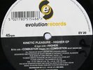 Kinetic Pleasure – Higher EP HAPPY HARDCORE Evolution Records EV20