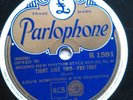78 rpm Parlophone 1591, Louis Armstrong, Star Dust, Tight Like This, jazz E