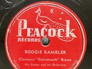 Blues-78 RPM-Clarence 'Gatemouth' Brown-Boogie Rambler-Peacock 1505-E-
